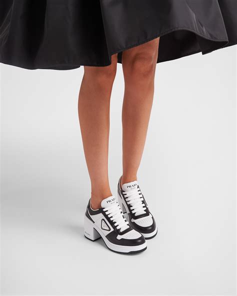 prada sneakers high heels|Prada high heels platform.